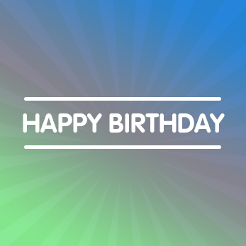 Happy Birthday